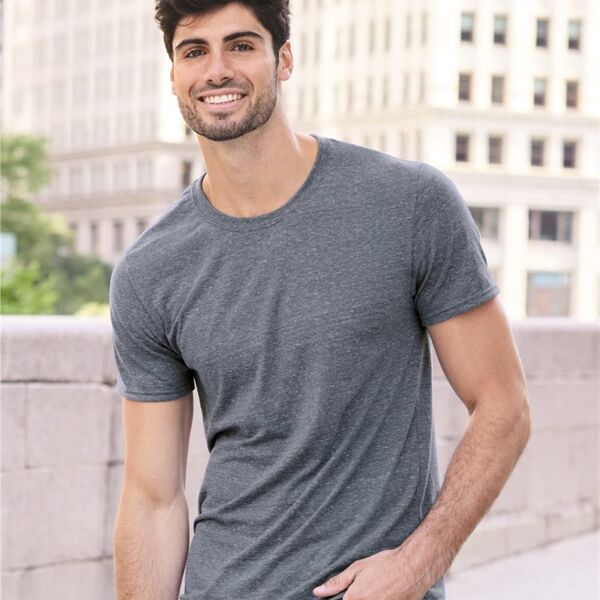 Unisex Snow Heather Jersey T-Shirt Thumbnail