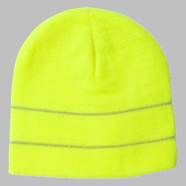 USA Made High Vis Reflective 8" Beanie Thumbnail