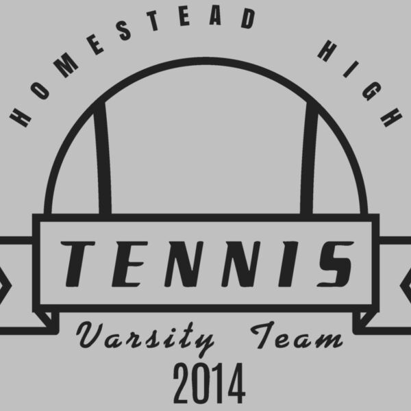 Tennis Template DNT001 BW Thumbnail