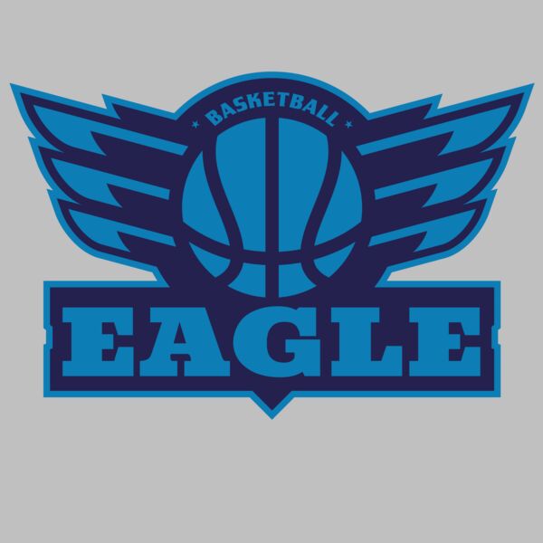 Eagle Basketball Logo Template Thumbnail
