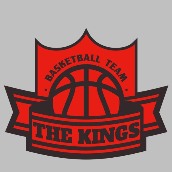 The Kings Basketball team Logo Template Thumbnail