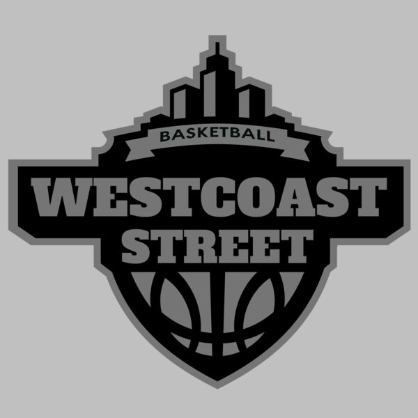 Westcoast Street Basketball League logo template Thumbnail