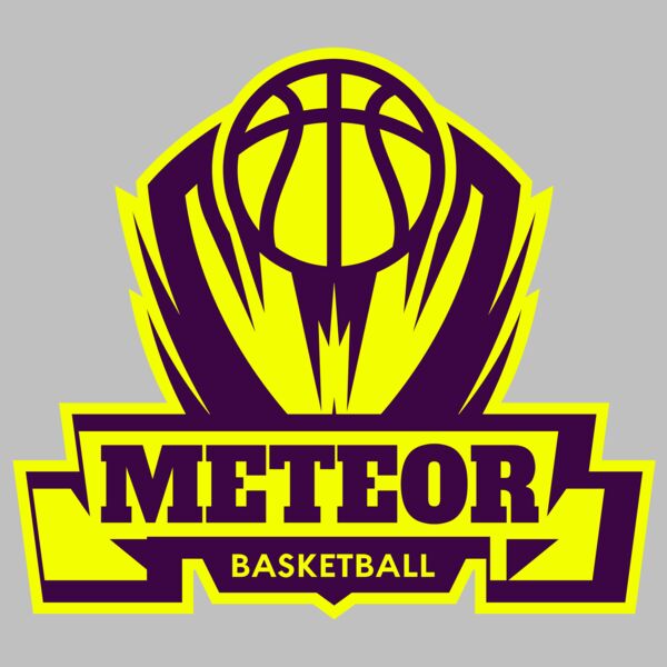 Meteor Basketball Logo Template Thumbnail