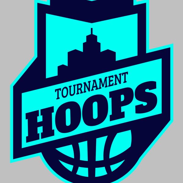 Hoops Tournament Basketball logo template Thumbnail