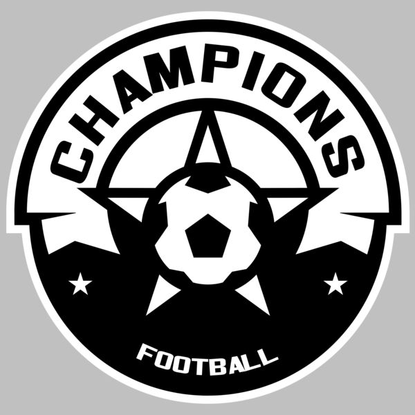 Champions Football logo template Thumbnail