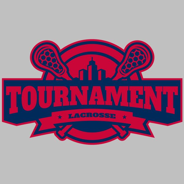 Tournament Lacrosse Logo Template Thumbnail