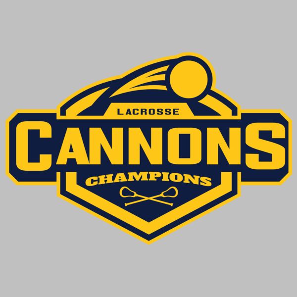 Cannons Champions Lacrosse Logo Template Thumbnail