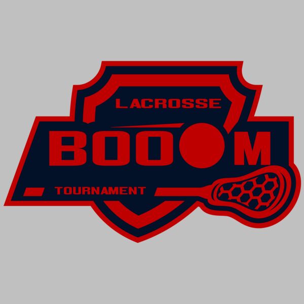 Boom Tournament Lacrosse Logo Template Thumbnail