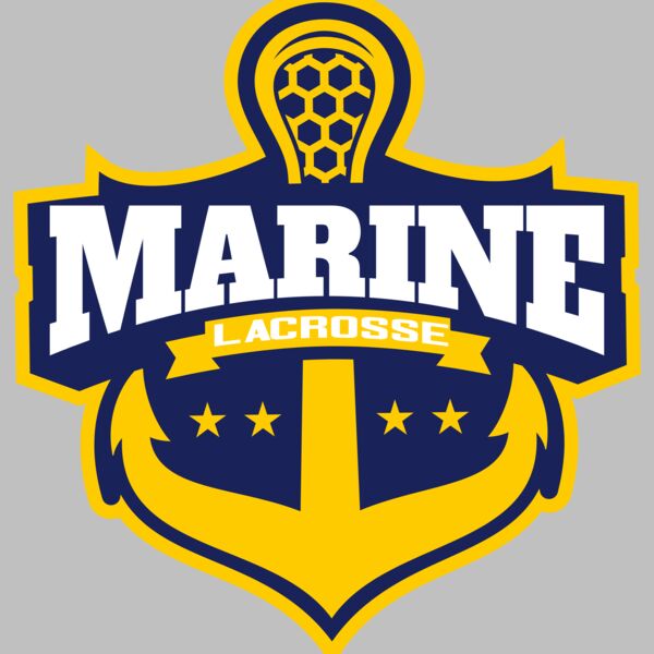Marine Lacrosse Logo Template Thumbnail