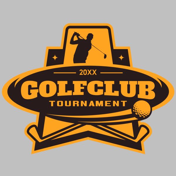 Golf club Tournament logo template 05 Thumbnail