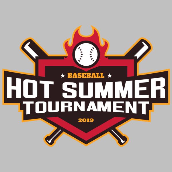 Hot Summer Tournament Baseball logo 01 Thumbnail