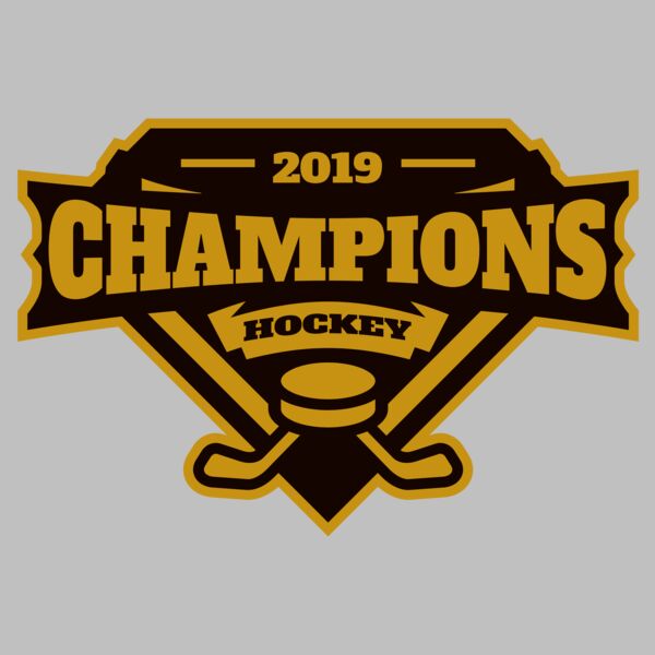 Champions Hockey logo template Thumbnail