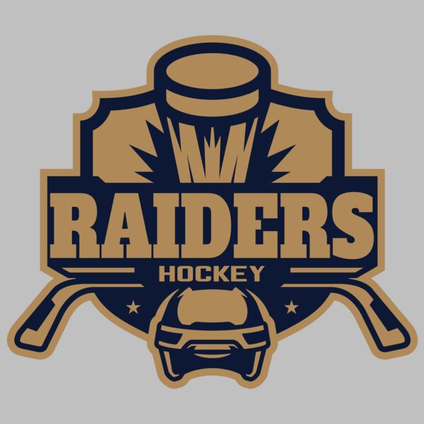 Raiders Hockey logo template Thumbnail