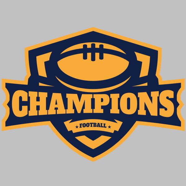 Champions Football logo template Thumbnail