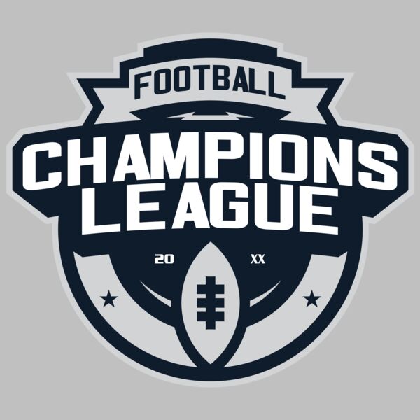 Champions League Football logo template Thumbnail