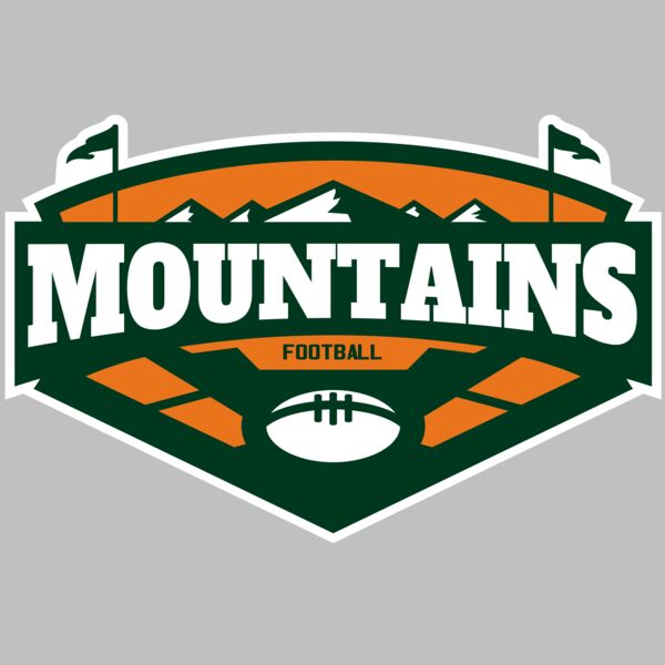 Mountains Football logo template 02 Thumbnail