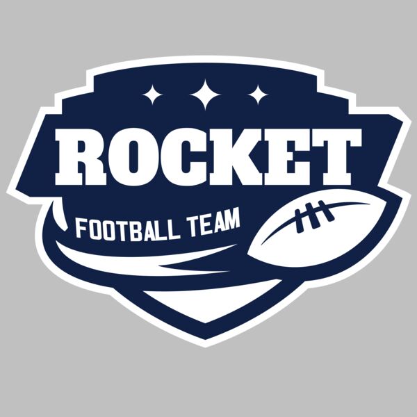 Rocket Football Team logo template Thumbnail