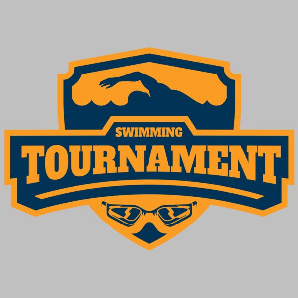 Swimming Tournament logo template 02 Thumbnail