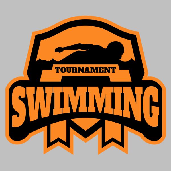 Swimming Tournament logo template 03 Thumbnail