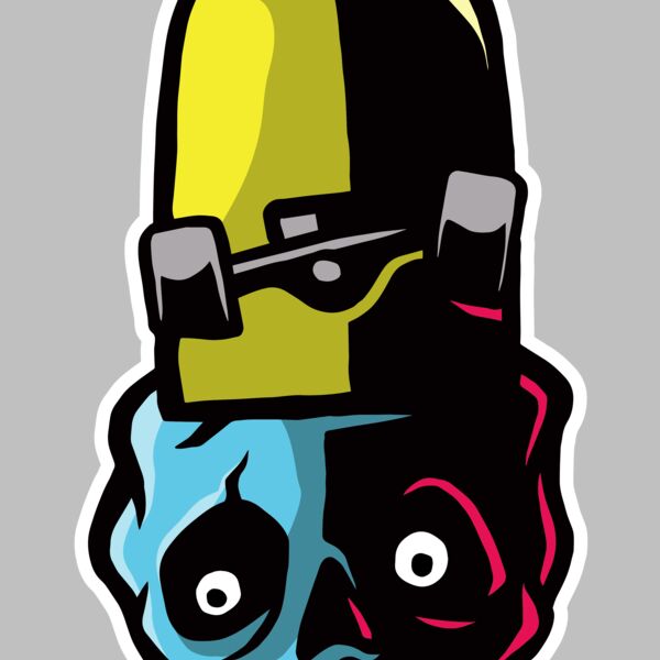 Elements Skulls logo template 105 Thumbnail