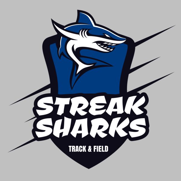 Sharks Track & Field Team Logo 01 Thumbnail