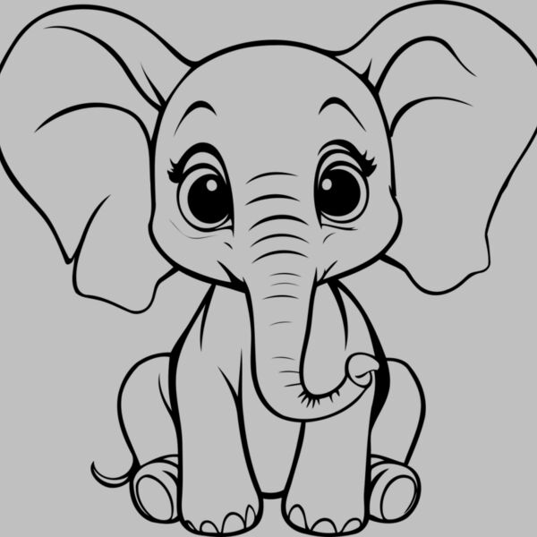 Elephant   Clipart 4 Thumbnail