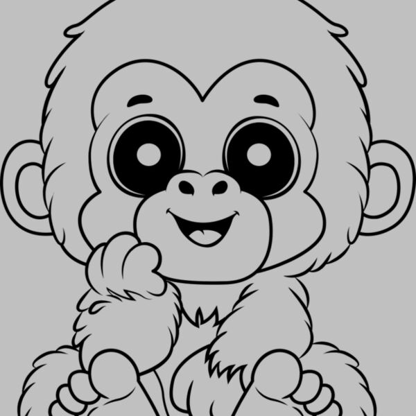 Gorilla   Clipart 3 Thumbnail