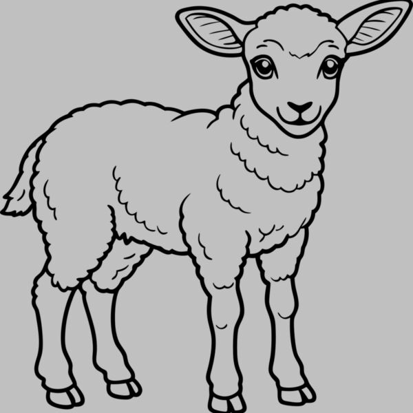Lamb   Clipart 2 Thumbnail
