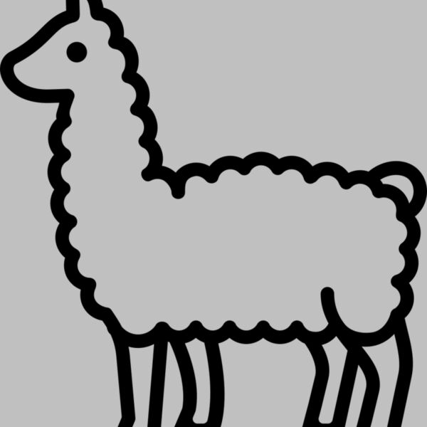 Lllama   Clipart 1 Thumbnail