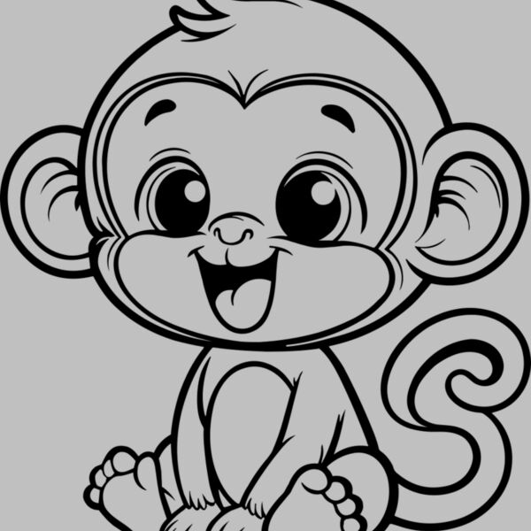 Monkey   Clipart 4 Thumbnail
