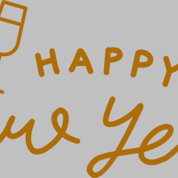 New Year and Wine Glass Thumbnail