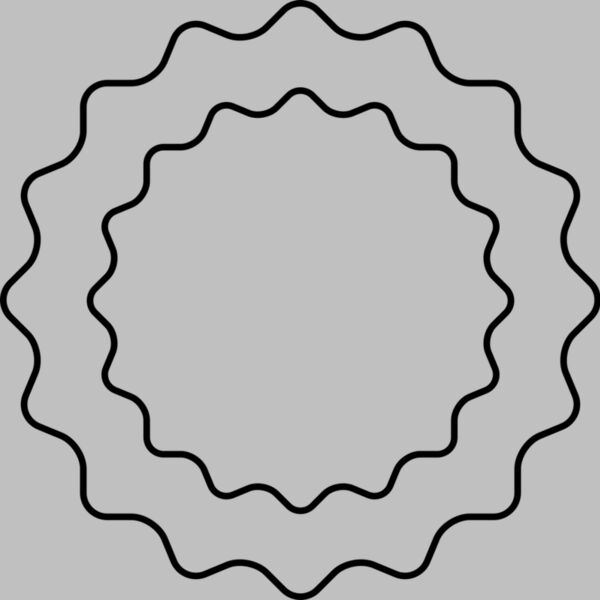 Scalloped Seal Frame Thumbnail