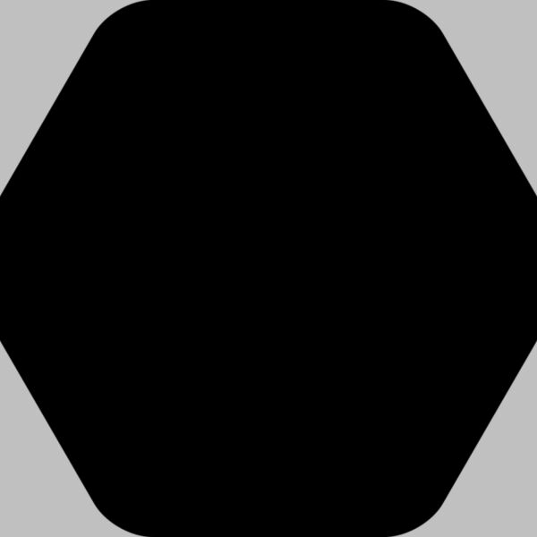 Rounded Hexagon Badge Thumbnail