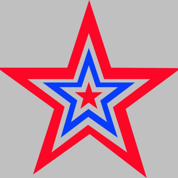 Triple Outline Star Thumbnail