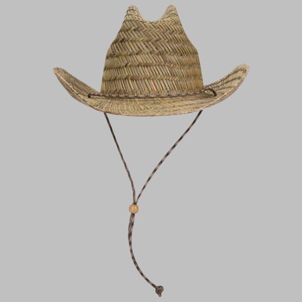 OTTO CAP Straw Cowboy Hat w/Adjustable Cord Thumbnail