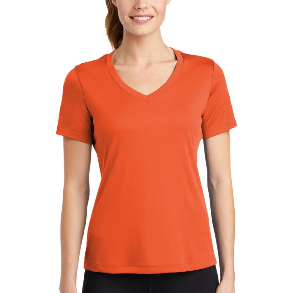 Ladies PosiCharge ® Competitor™ V Neck Tee Thumbnail