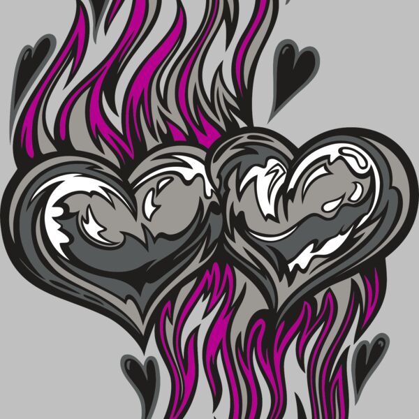 HeartGrayFlame Thumbnail