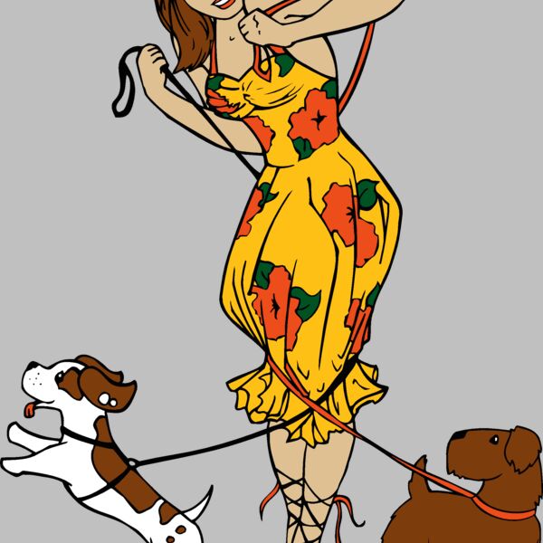 girlwalkingdogs1 Thumbnail