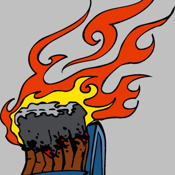 flaming matchbook Thumbnail