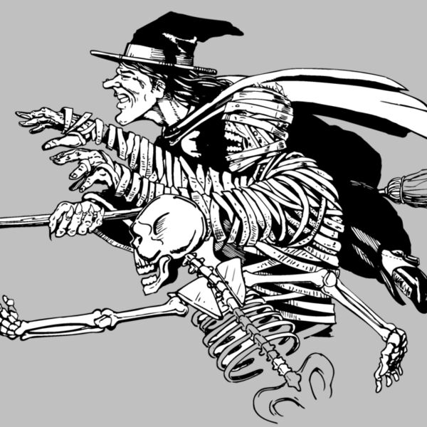 witch4 mummy skeleton Thumbnail