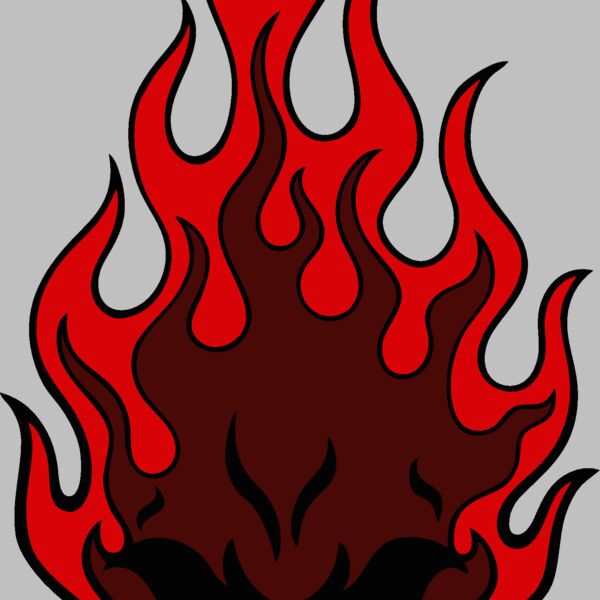 flaming skull 05 Thumbnail