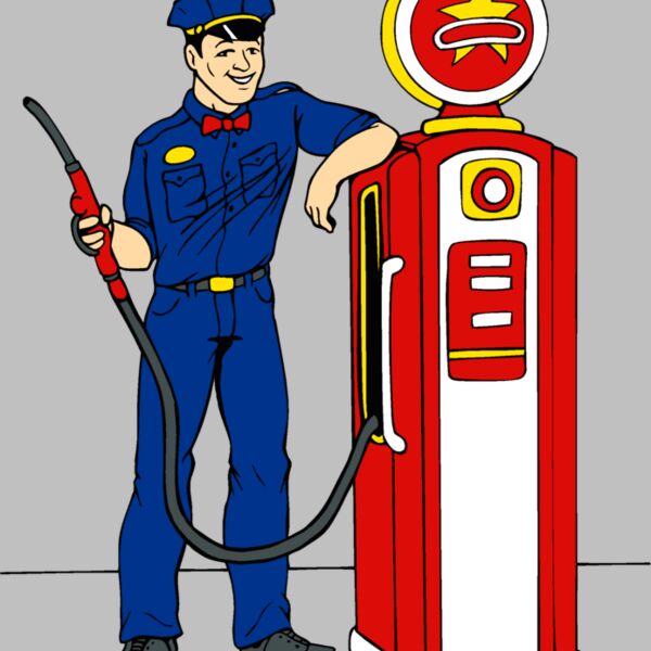retrogasman gas attendant Thumbnail