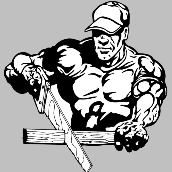 man and handsaw Thumbnail