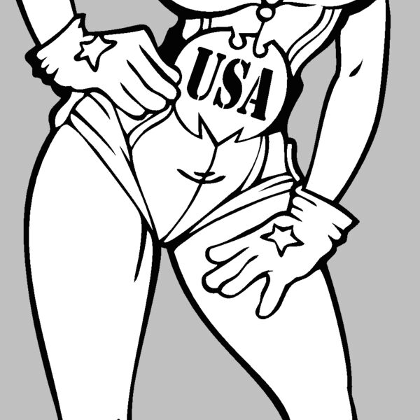 es3pinup07bw Thumbnail