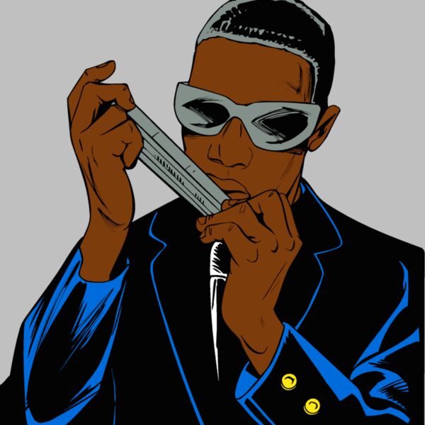 harmonica player Thumbnail