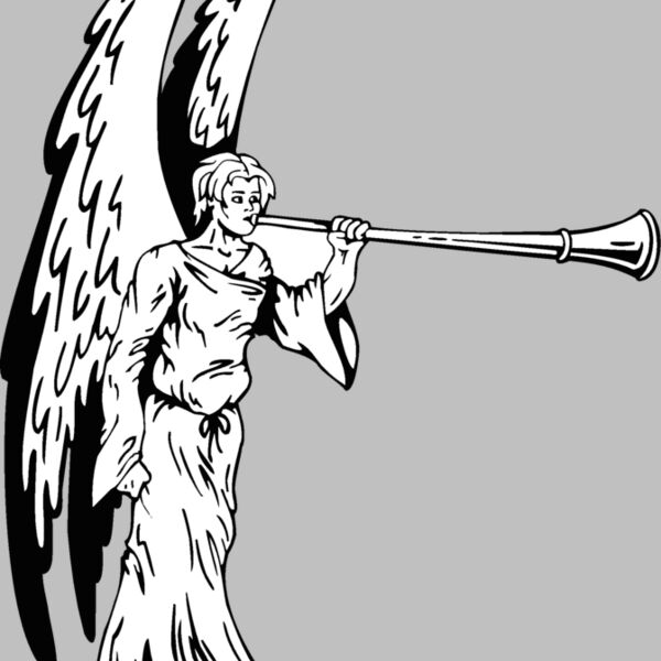 angel with horn  Thumbnail