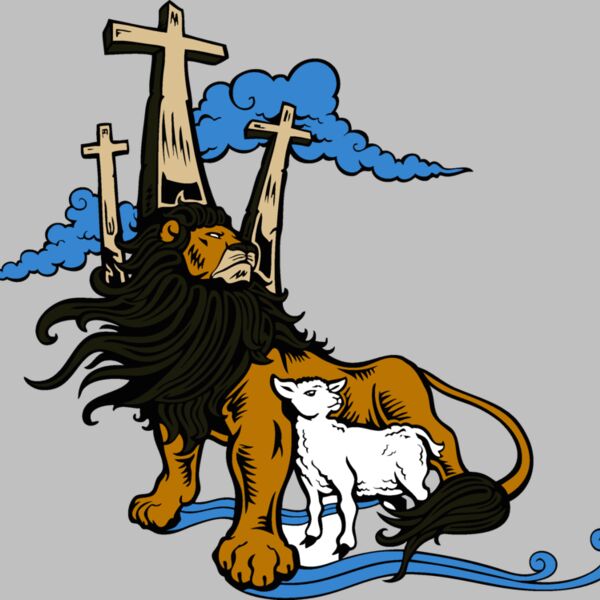 lamb and lion cross Thumbnail