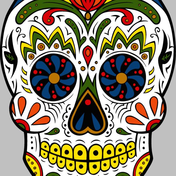 day of the dead skull 02 Thumbnail