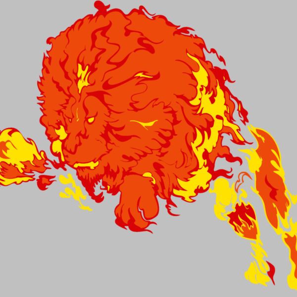 flaming lion 1 Thumbnail