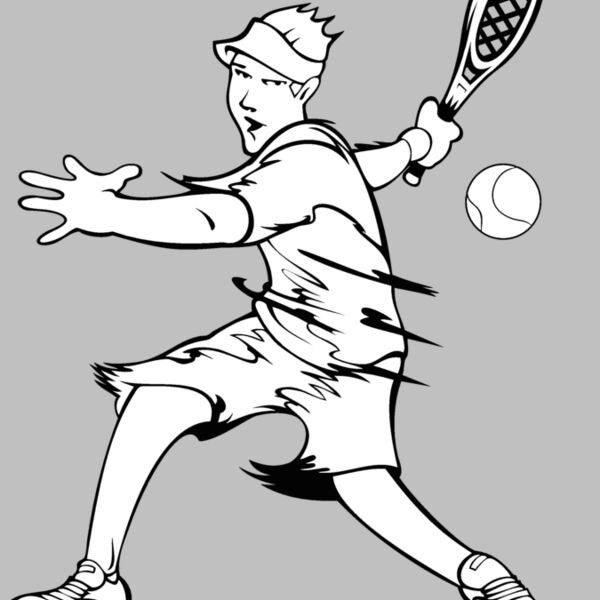tennis09v4bw Thumbnail